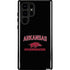 University of Arkansas-Fayetteville Razorbacks Black Galaxy S25 Ultra Impact Case